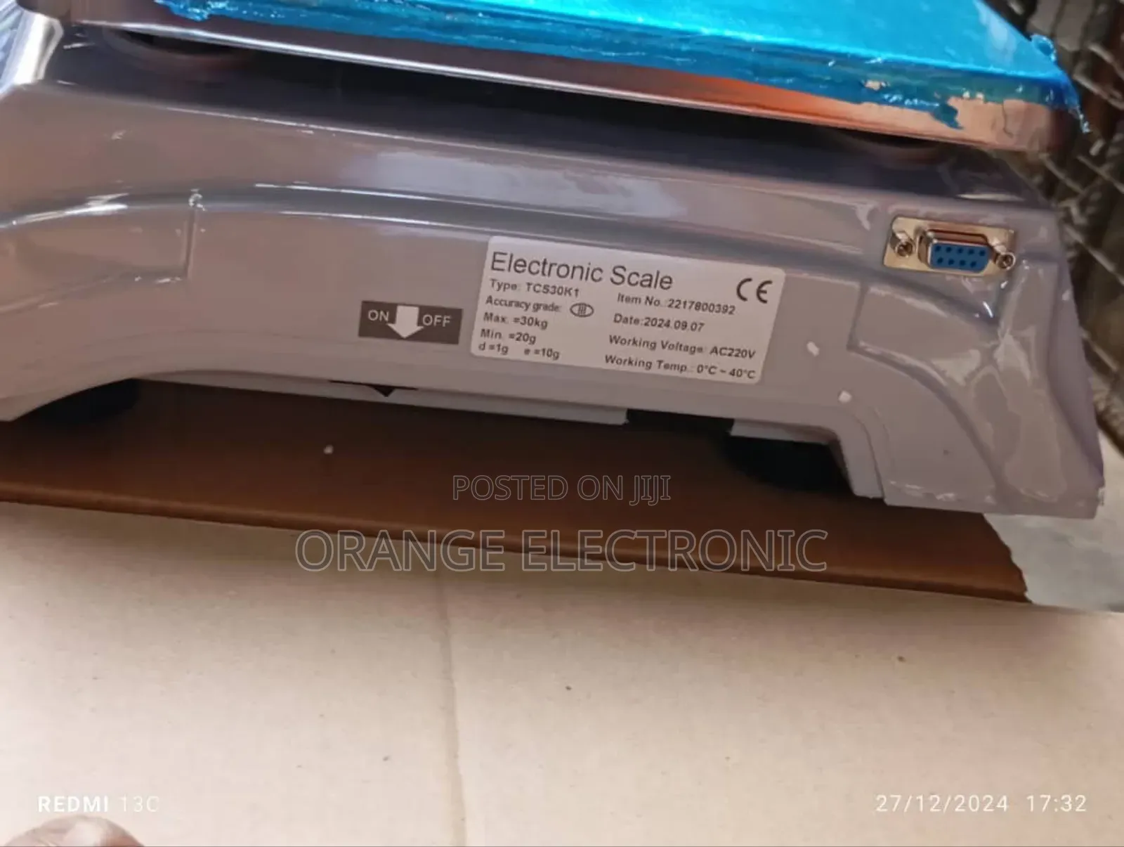 Weighing Scale With Rs232