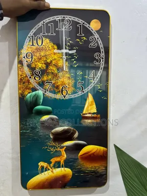 Sophisticated Crystal Porcelain Creative Wall Clock