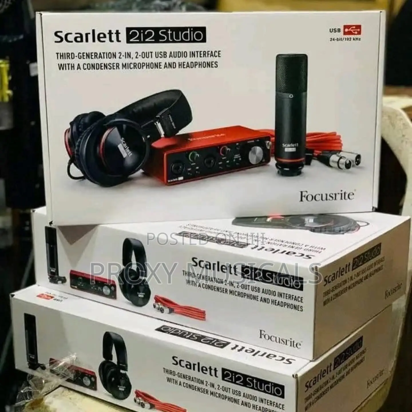 Scarlett 2i2 3rd Generation Audio Interface Focusrite