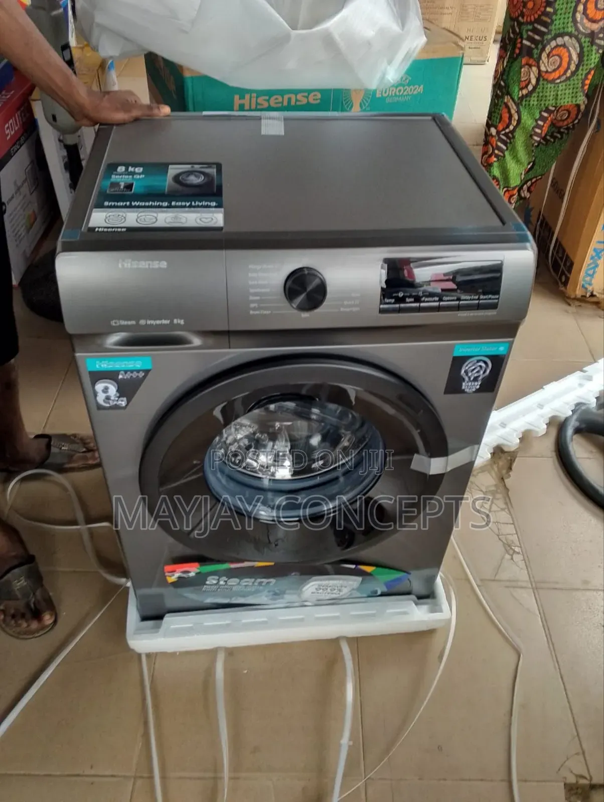Hisense 8kg Front Load Automatic Washing Machine