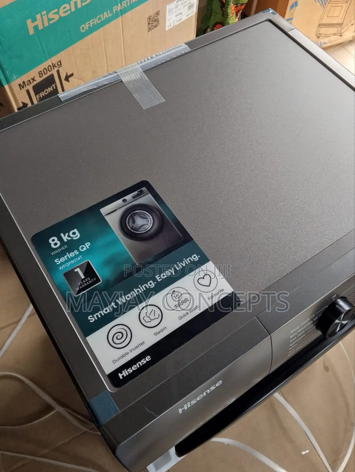 Hisense 8kg Front Load Automatic Washing Machine