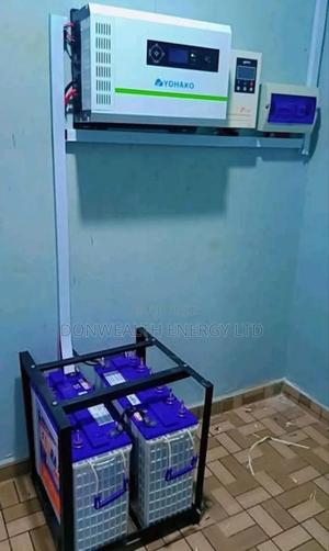 Fully Complete Solar Installed, 3.5kva Inverter, 30ahm Char in Ikeja ...