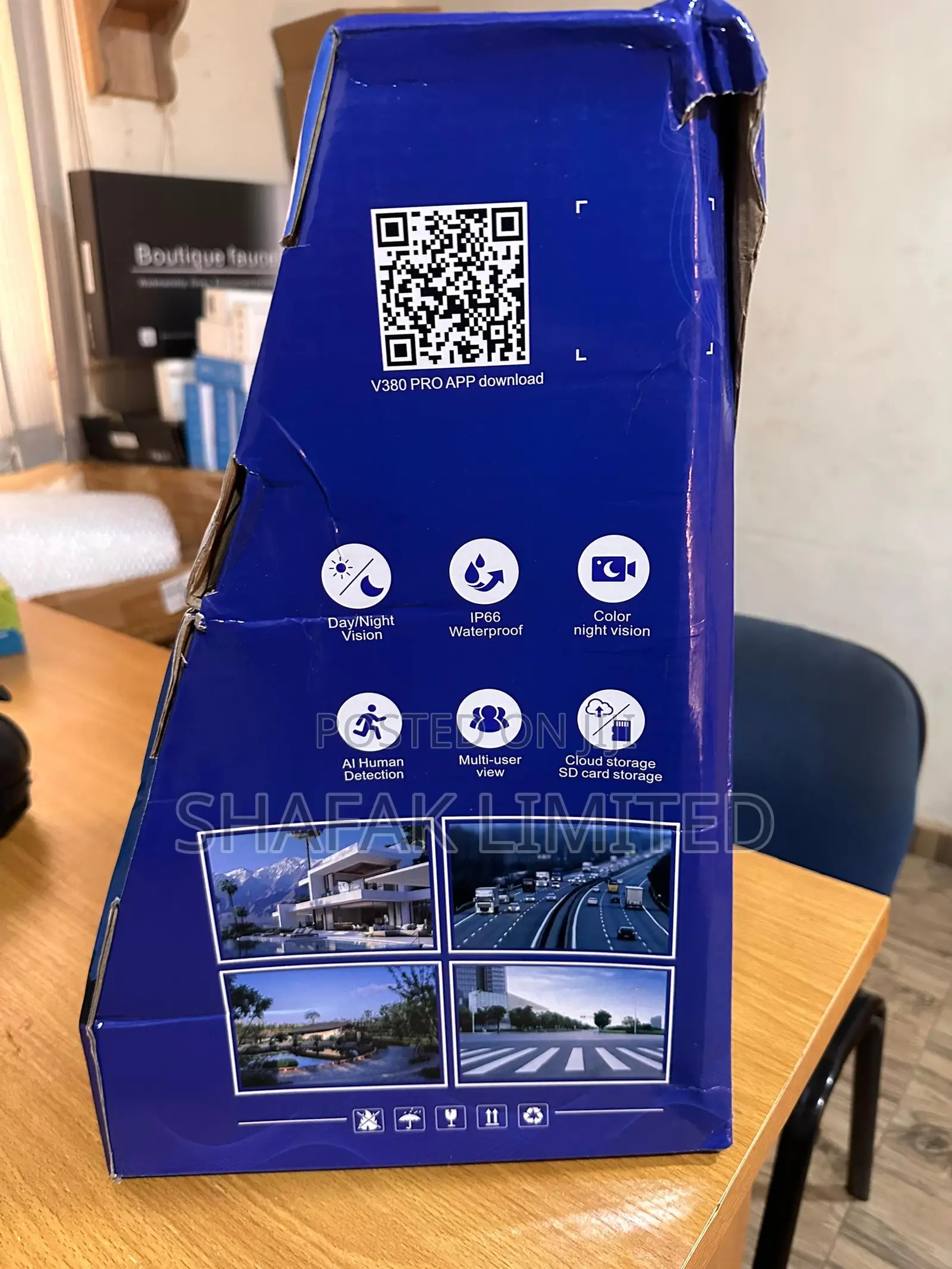 Ai Solar Streetlights Camera