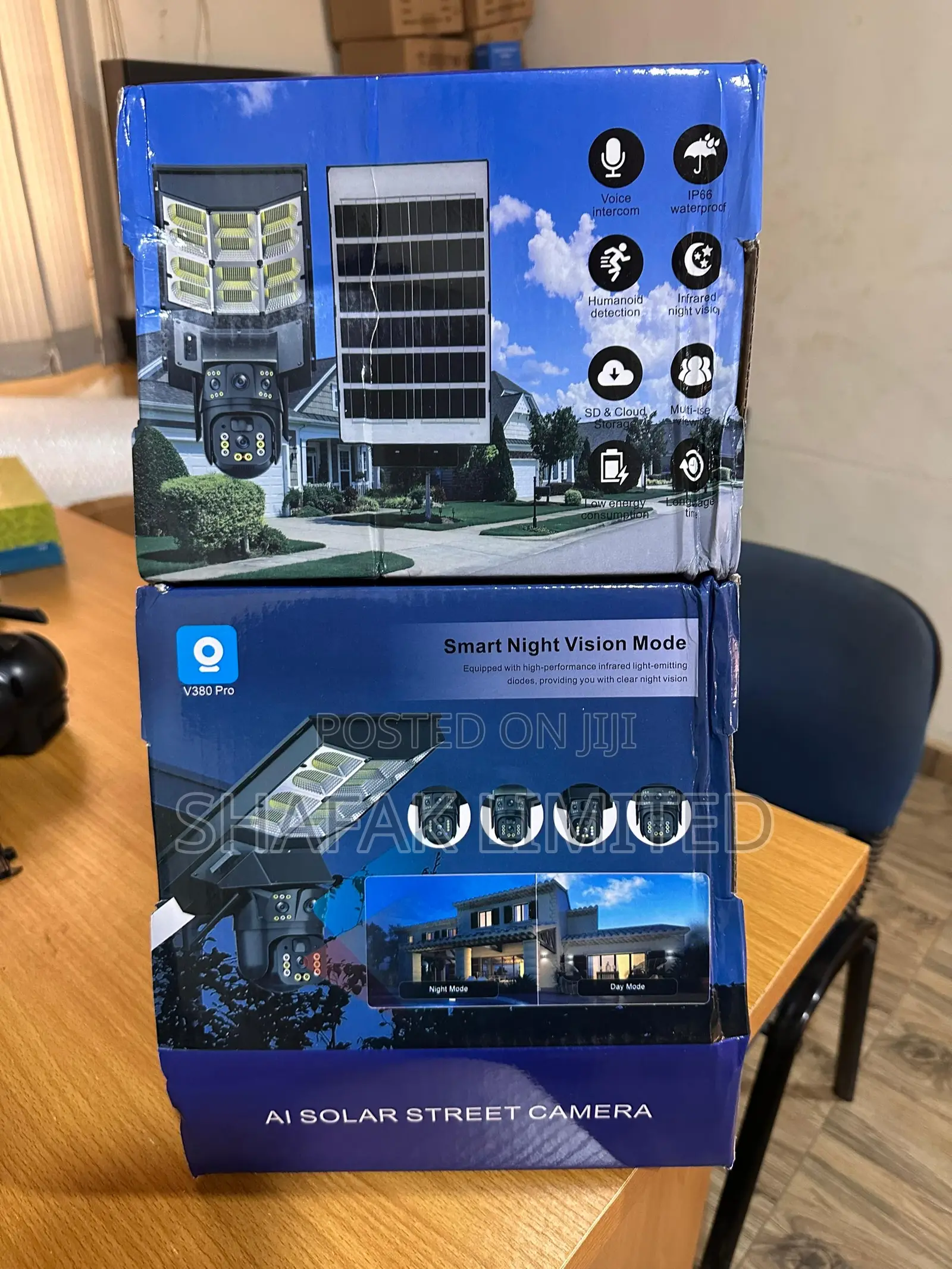 Ai Solar Streetlights Camera