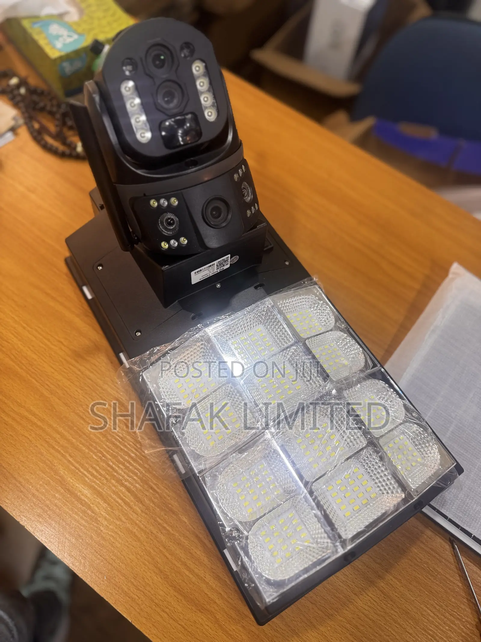 Ai Solar Streetlights Camera