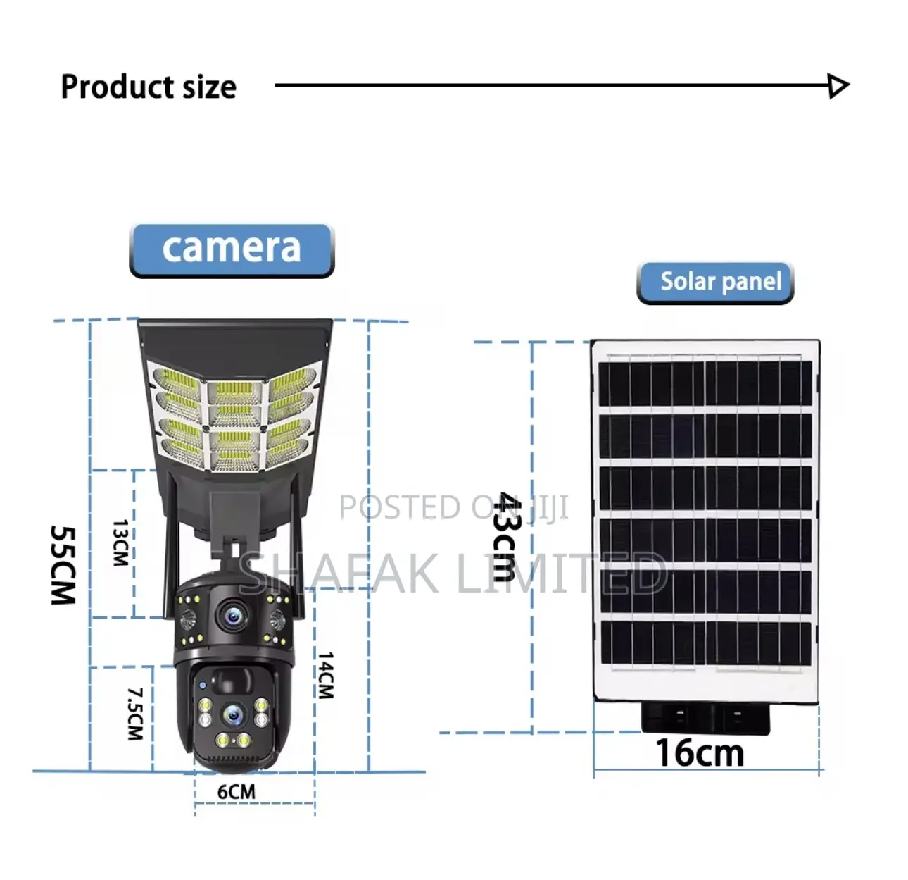 Ai Solar Streetlights Camera
