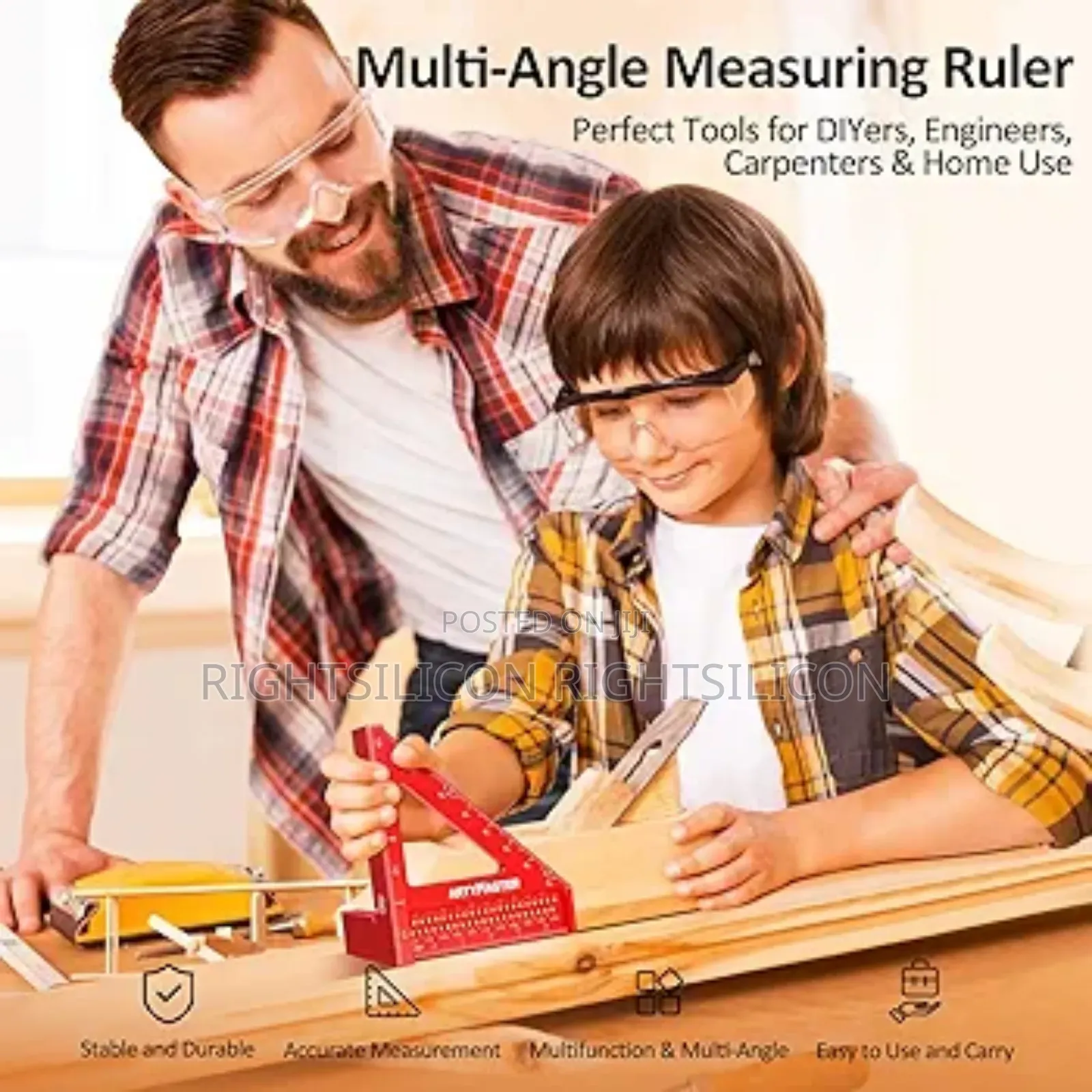 Usa Mini 3d Multi-angle Measuring Square