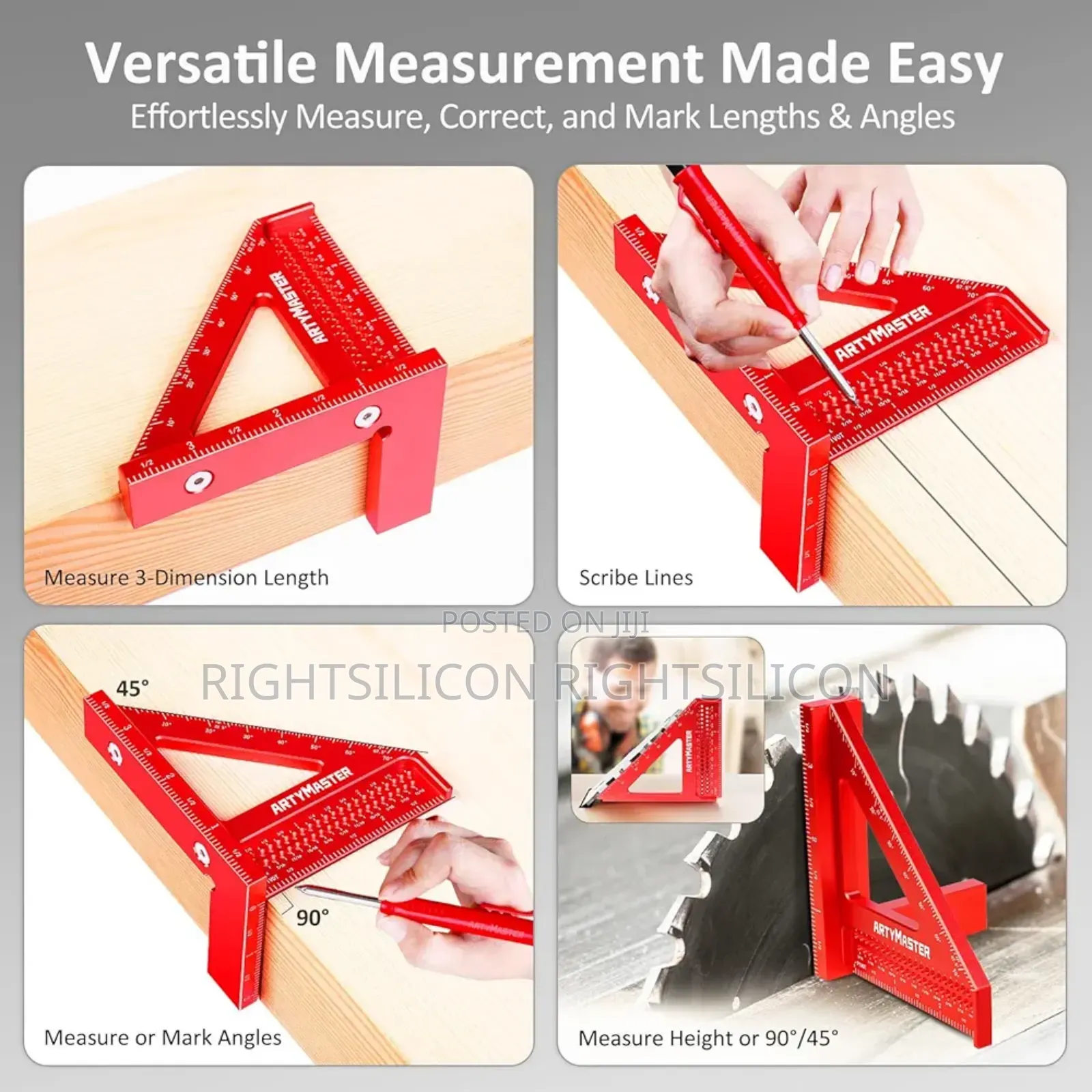 Usa Mini 3d Multi-angle Measuring Square