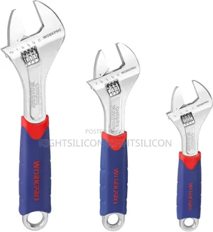 Usa Workpro 3-piece Adjustable Wrench Set