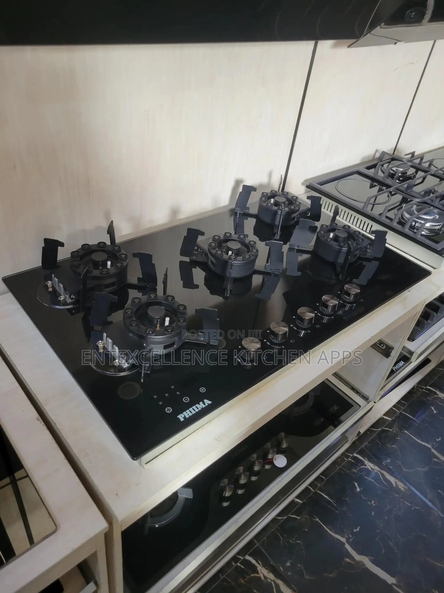 Phiima 5 Gas Burner 90cm Cooker Hob