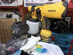 Cordless Dewalt Spray Gun With Accessories