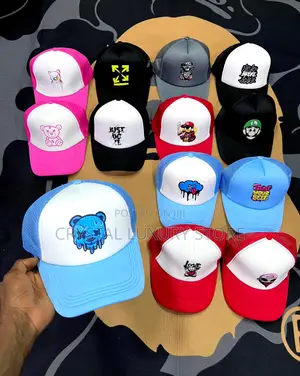 High Quality Luxury Men Face Cap