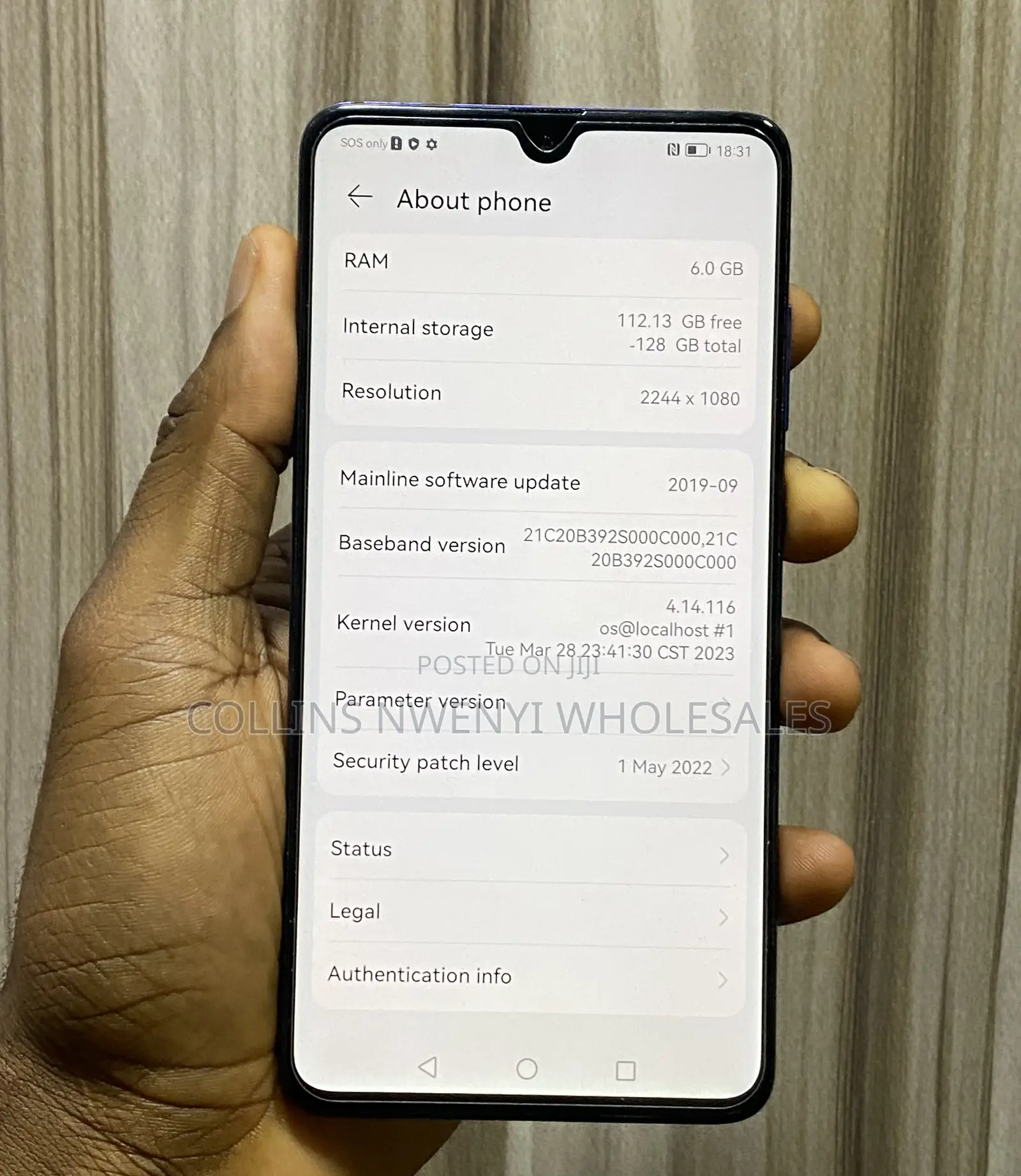 Huawei Mate 20 Dual SIM 128 GB Blue