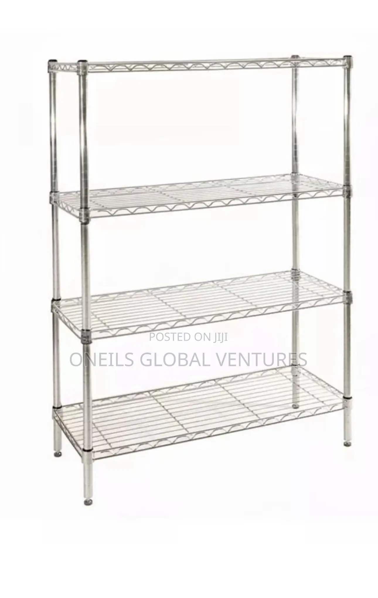 5ft Chrome Wire Racks
