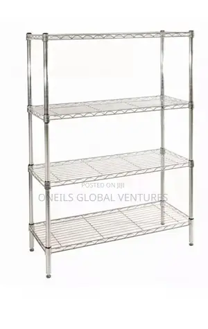 5ft Chrome Wire Racks