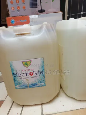 This Is Electrolyte Tubular Battery Water 25 Liter
