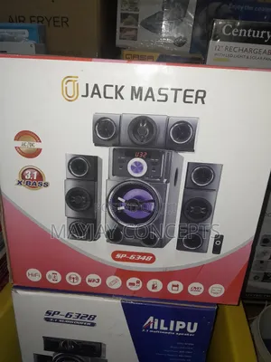 Jackmaster Multimedia Speaker System-Sp 6348/Sp-6349/Sp-6350