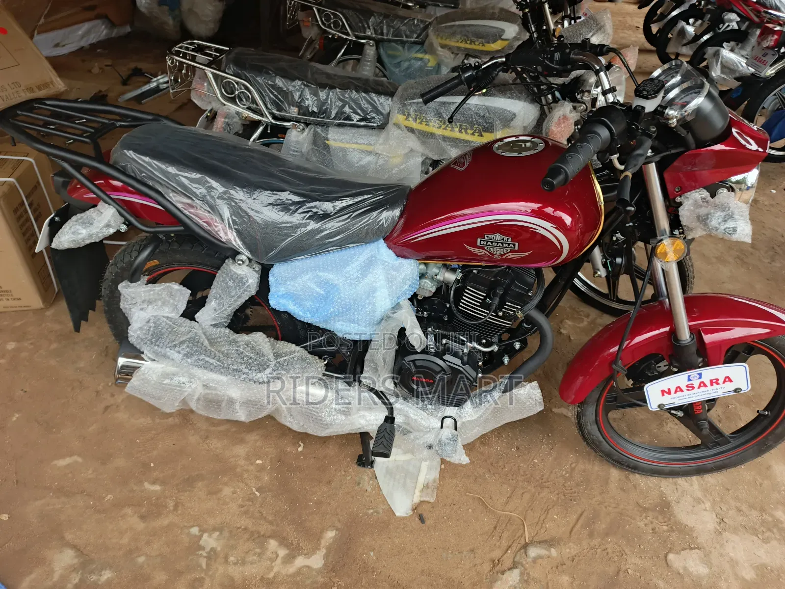 New Motorcycle 2021 Red