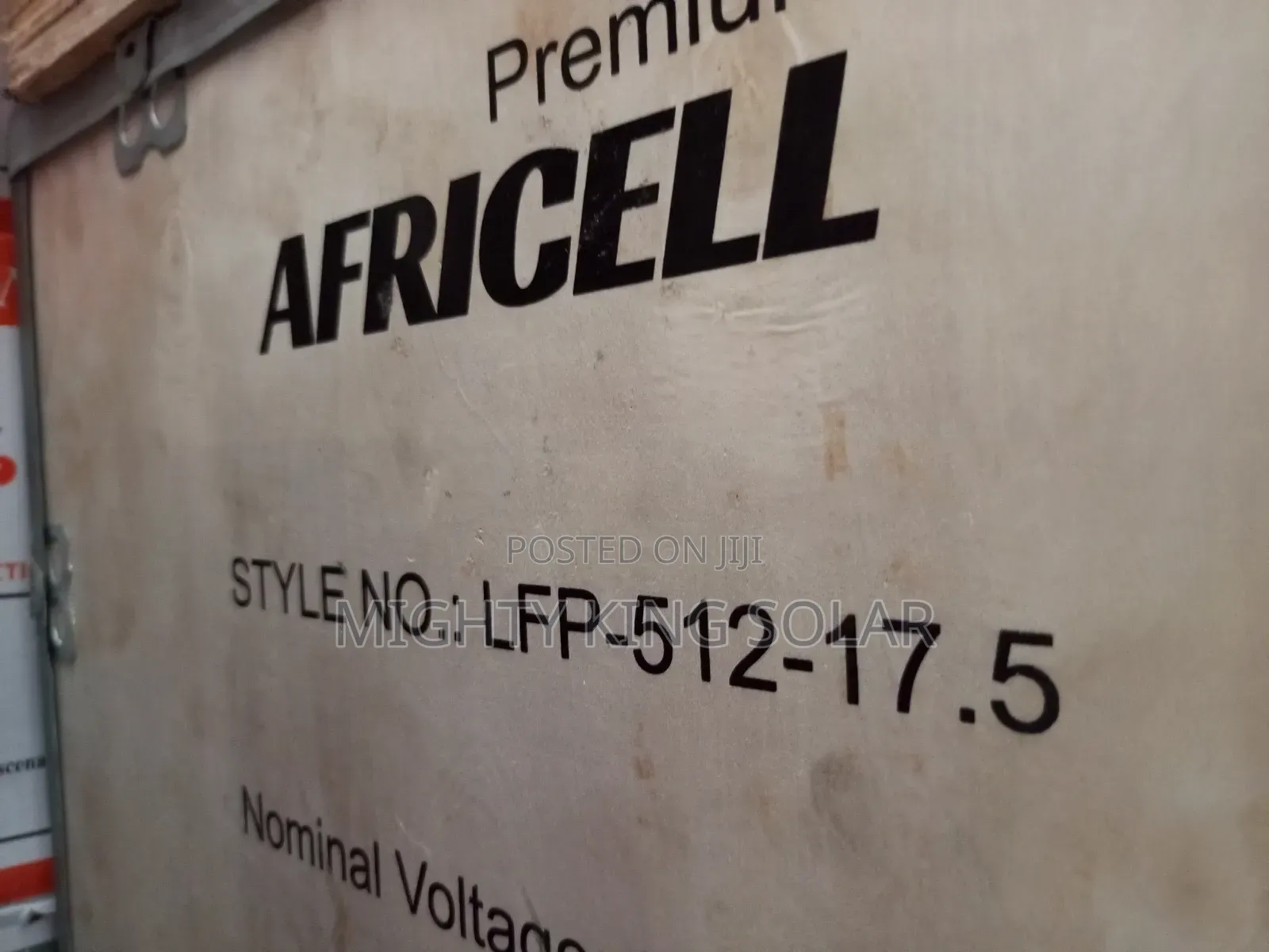 This Is Africell Lithium Iron Battery