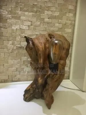 Stylish Wood Lamp