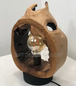 Stylish Wood Lamp