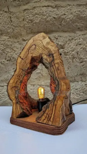 Stylish Wood Lamp