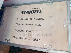 This Is Africell 15360 KWH Lithium Iron Battery