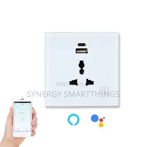Smart Wi-Fi Single Socket With Usb Port Type-C Port