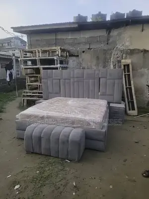 Well Designed Bedframe With Ottoman