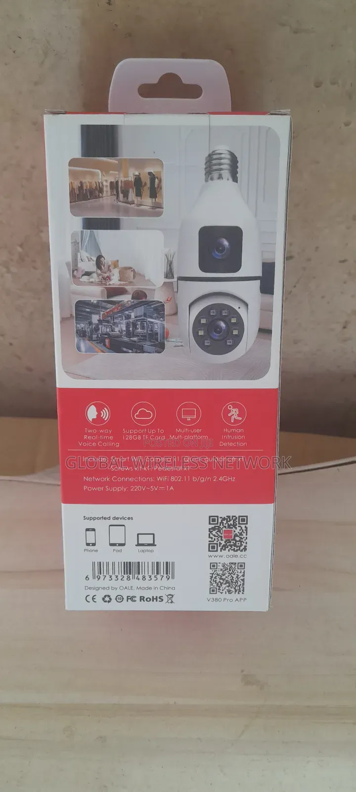 Oale Ihome 02+ Dual-Line Audio 360° Security Camera