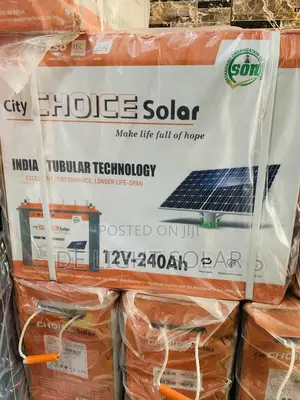 240ah City Choice Solar Battery