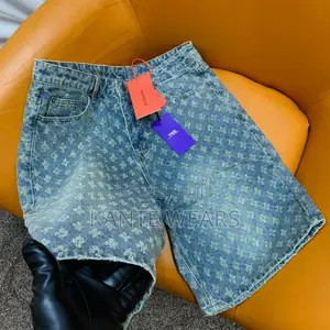 Denim Stone Washed Jean Short