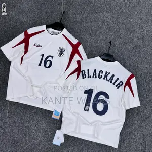 Black Air 16 England Jersey