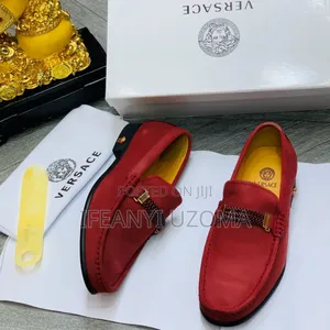 Versace Suede Corporate Shoe