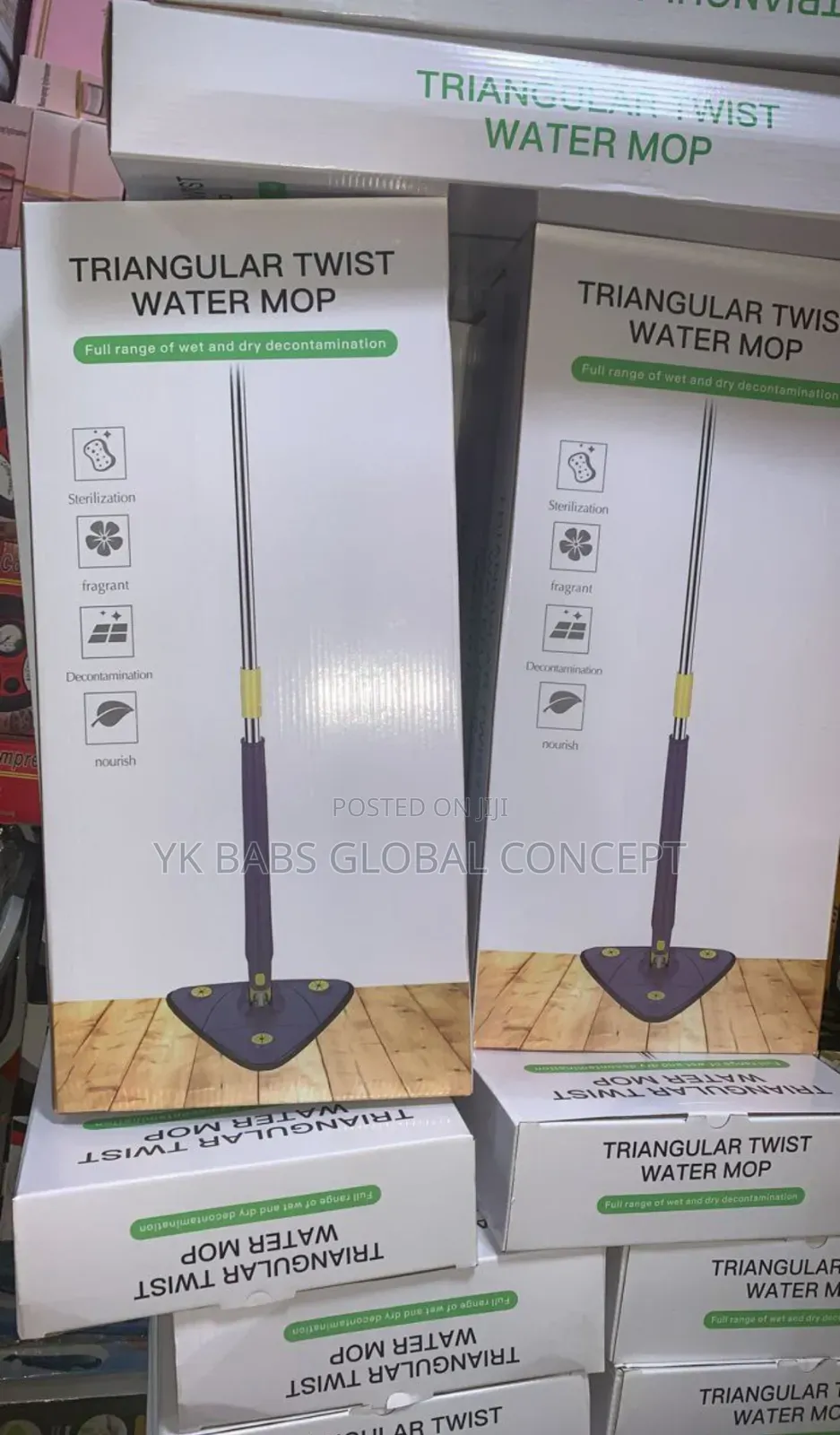 Telescopic - Multifunctional Triangle 360 Cleaning Mop