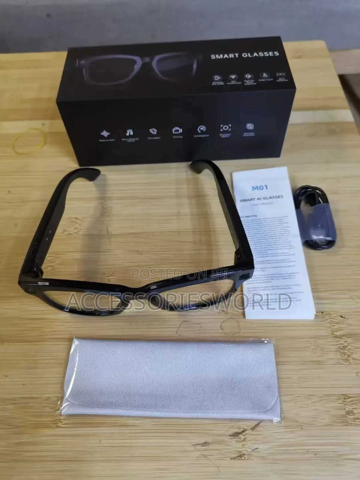 M01 Ai Camera Smart Glasses