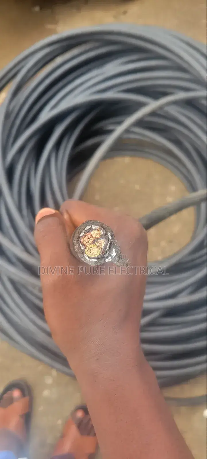 16.0mm 4core Armoured Cable