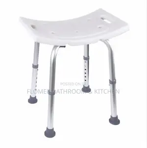 Non-Slip Bath Stool for Handicap and Elderly-Medical Tool.