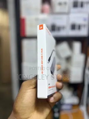 Porodo 4in1 Hdmi Usb-C Hub 5gbps Data Transfer