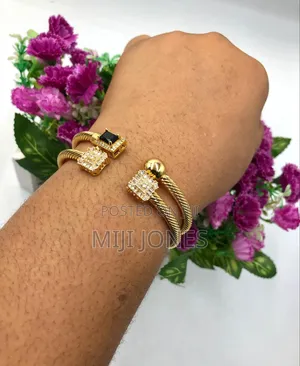 Photo - Mens Twin Gold Plated Bangle