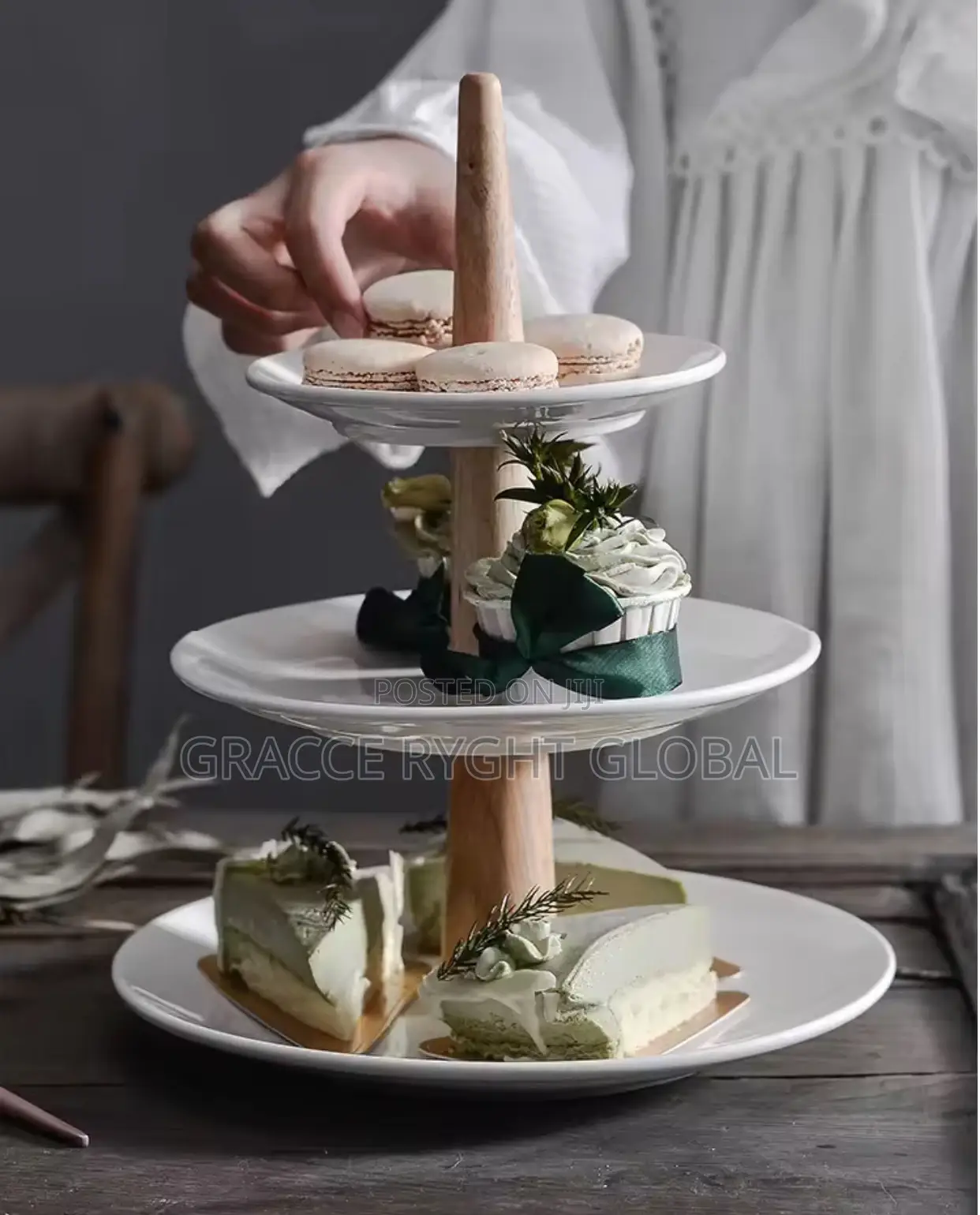 3 Layer Cupcake Display Rack