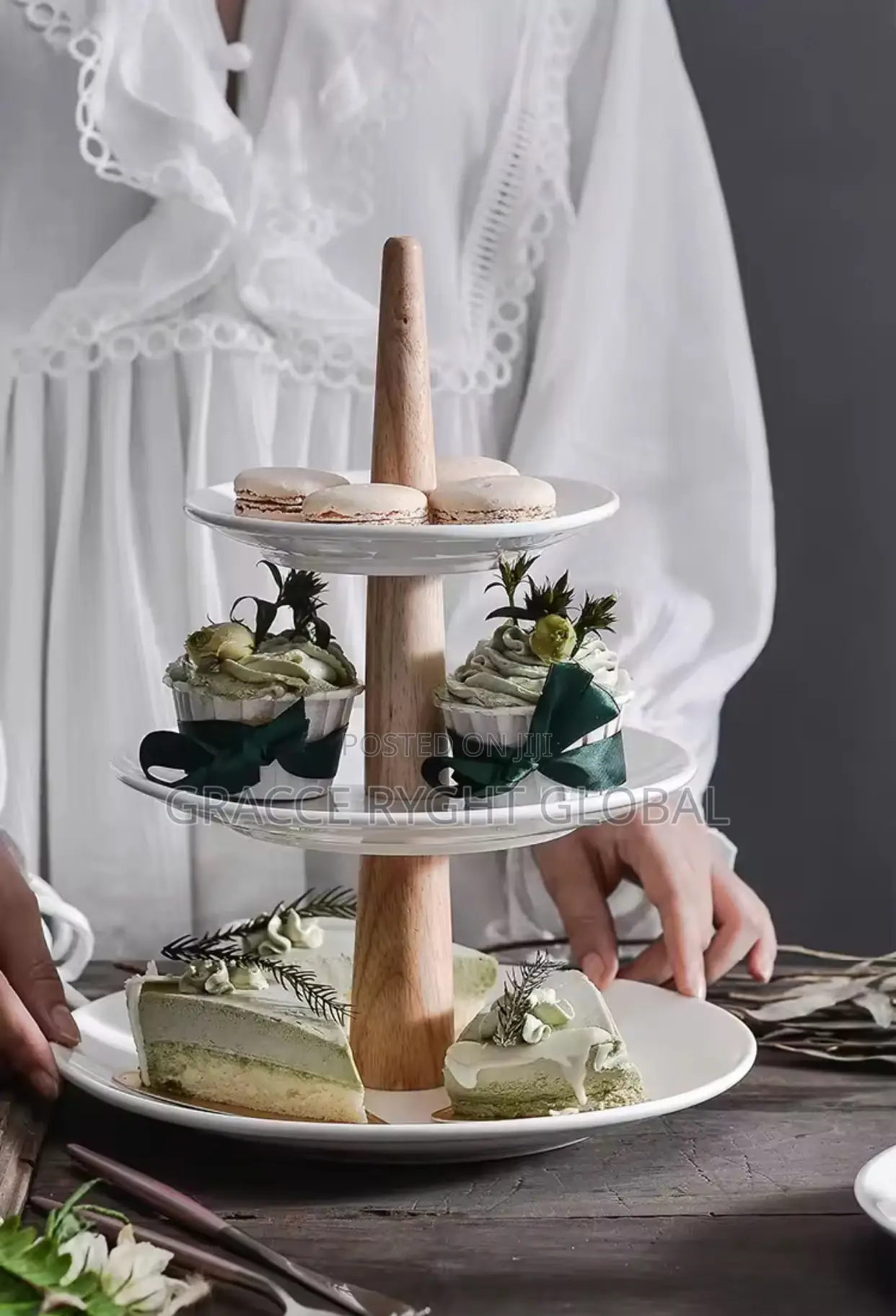 3 Layer Cupcake Display Rack