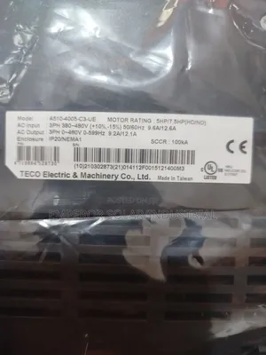 Frequency Drive Teco. 4kw VFD