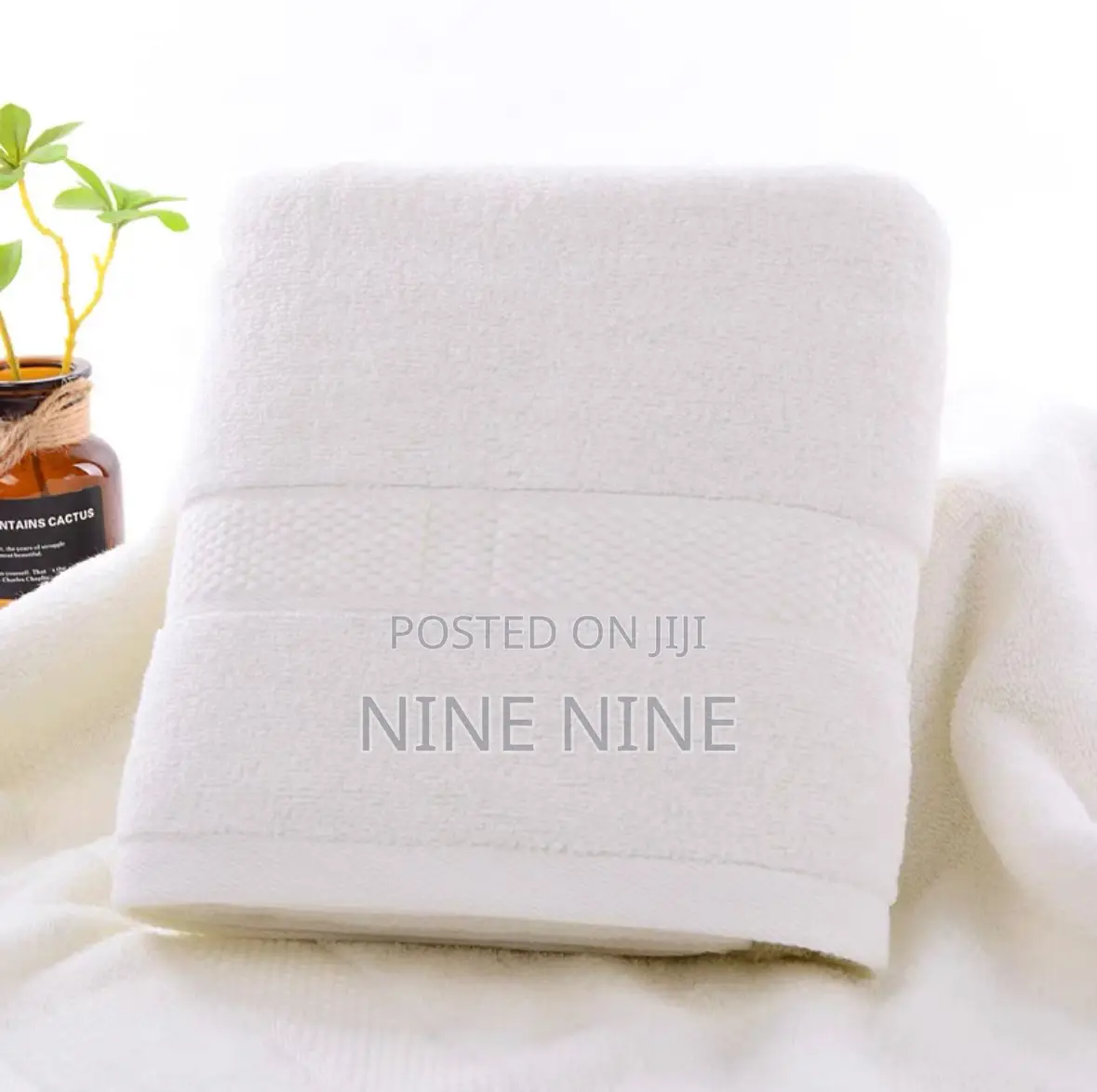 Luxury White Absorbent Bathing Towel