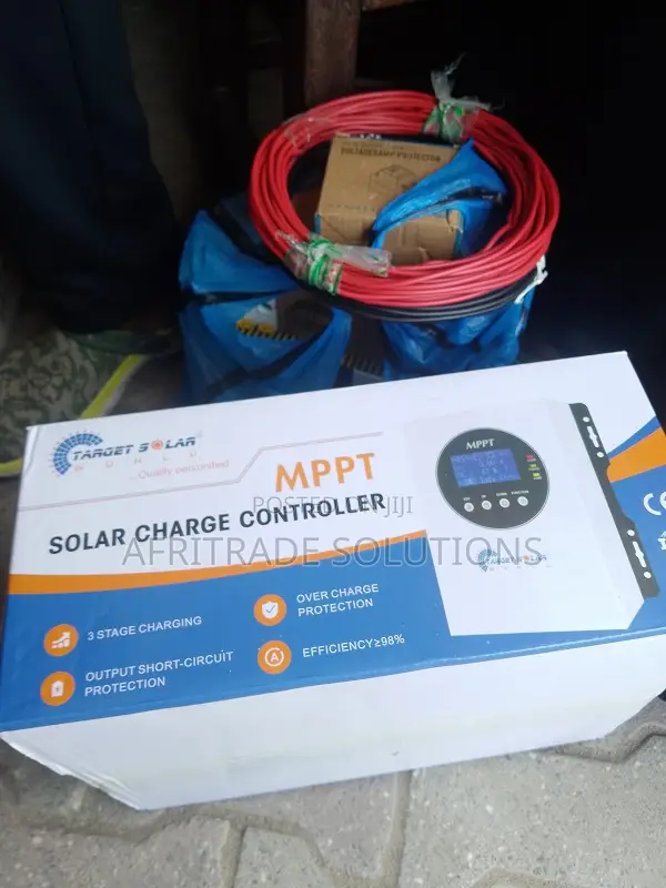 Target MPPT Solar Charge Controller With LCD Display