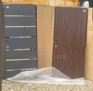 Gray Israeli Security Door