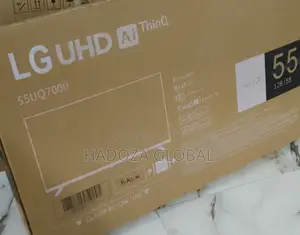 Elegant Home Display - Lg 55" Ud Smart Tv With Webos - Hdr