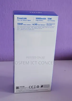 New Tecno Pop 10 128 GB White