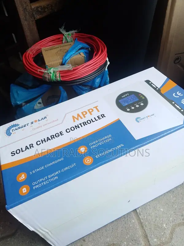 Target MPPT Solar Charge Controller With Overload Protection