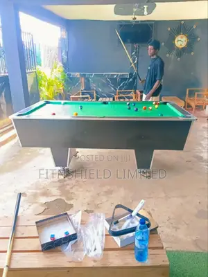 Big Game? Try This 7ft Local Snooker Table With Gear